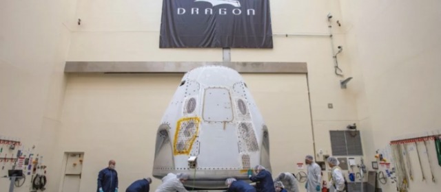SpaceX载人龙飞船已转移至佛罗里达州 预计数月后发射