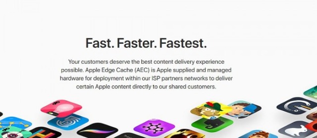 苹果推出Edge Cache​服务：用户内容分发将迎来大提速