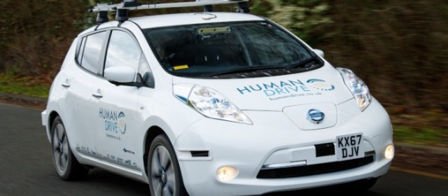 日产领衔HumanDrive项目完成了英国最长的自动驾驶旅程