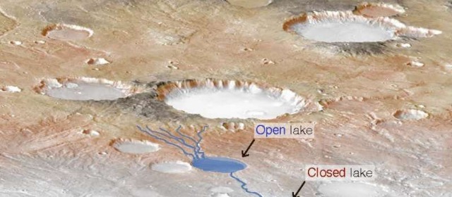 研究表明30亿年前火星的湖泊和河流充满了水和融雪