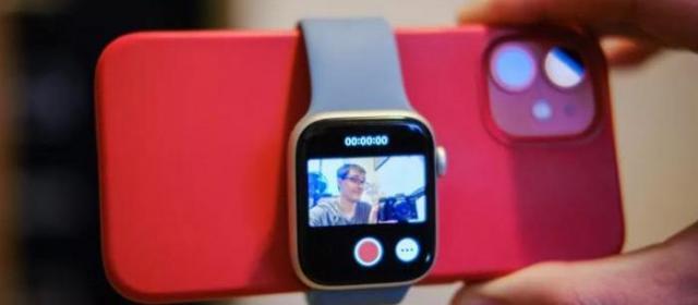 Apple Watch解锁新技能：拍摄VLOG时充当取景器