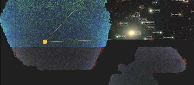 中外科学家联合发布巨幅宇宙二维天图：10万亿像素 包含20亿天体