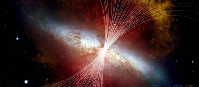 研究发现磁场“高速路”对Messier 82的气体和尘埃抛射有促进作用