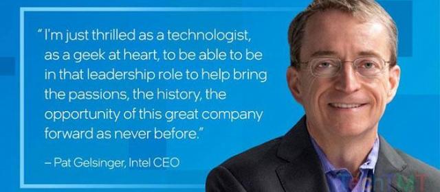 Intel新任CEO入职一周：看到了无限的潜力、我们才刚开始