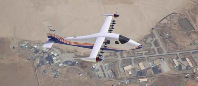 继去年ZeroAviaNASA全电动飞机首飞机功 NASAX-57 Maxwell将进行高压功能地面测试