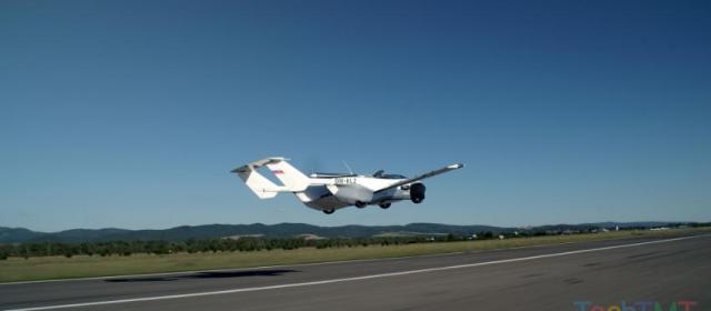 飞行汽车AirCar原型完成两座机场之间首飞：仅需35分钟