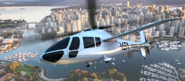 世界首架载人氢动力直升机认证“即插即用”氢燃料电池装置