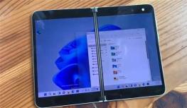 安卓手机Surface Duo刷入Win11：能运行Edge浏览器