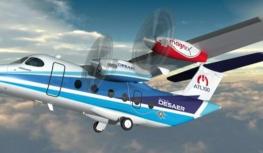Desaer ATL-100H：一款使用了电动机跟涡轮螺旋桨组合的混动飞机